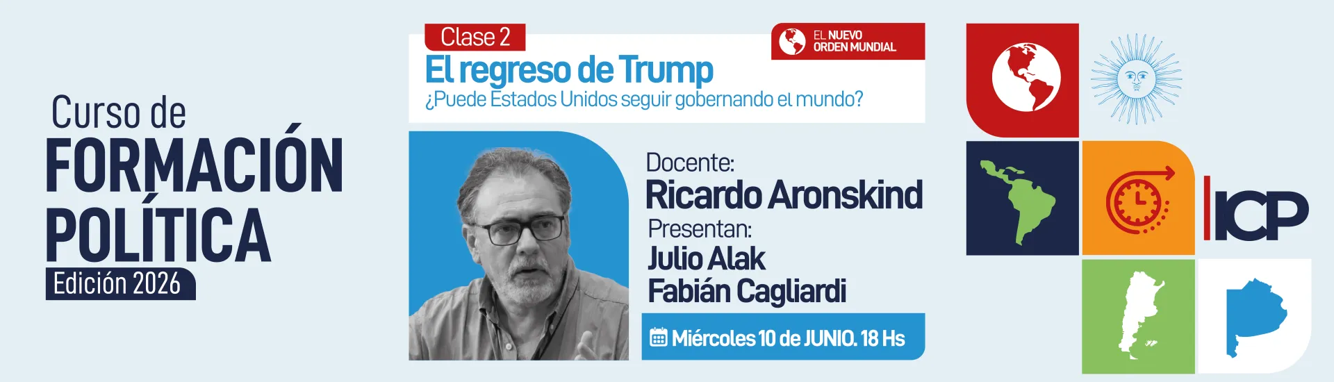 Clase 2 / El nuevo orden mundial: ¿Puede Estados Unidos seguir gobernando el mundo?