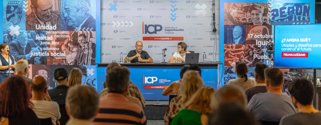 El seminario del ICP concluyó con una destacada clase de Telma Luzzani