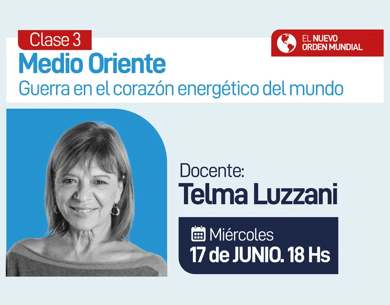 Clase 3 / Medio Oriente: guerra en el corazón energético del mundo y sus repercusiones en Argentina y la región.