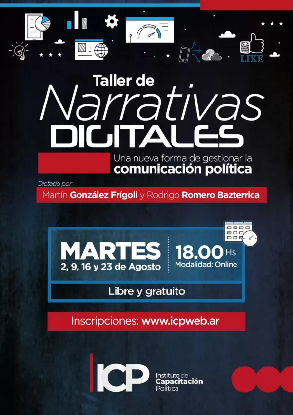taller gratuito de comunicación política digital
