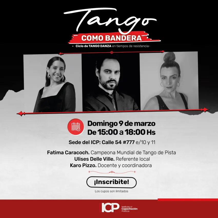 NUEVO TALLER DE DANZA TANGO "TANGO COMO BANDERA" 