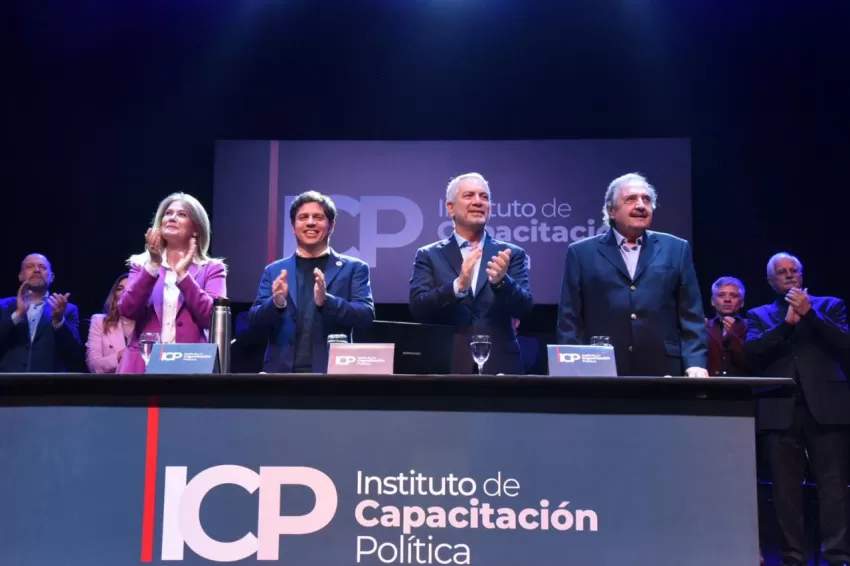 Kicillof y Alak inauguraron las clases del nuevo Curso de Formación Política 