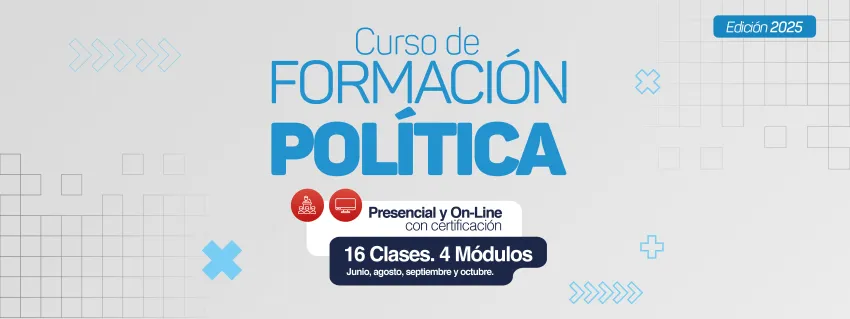 Muy pronto comienza el curso de formación política 2025