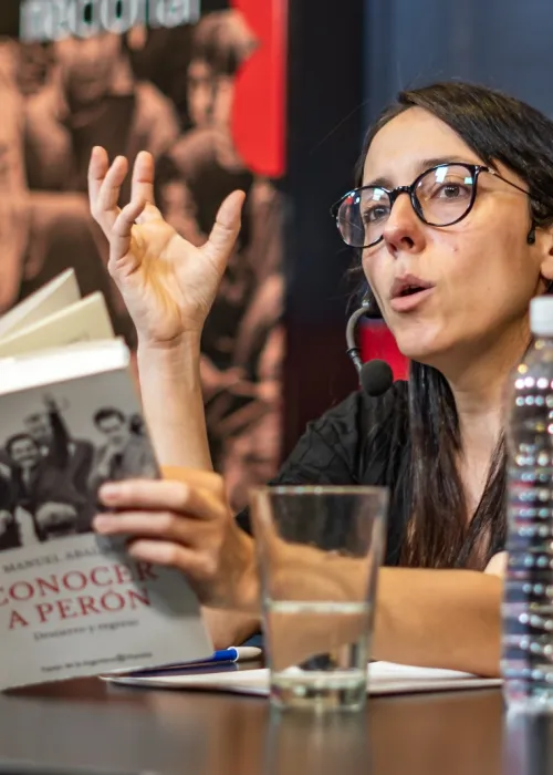 Rosemberg y Brienza analizaron el peronismo y la democracia en Argentina