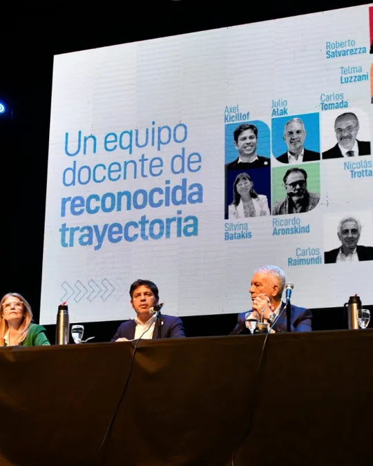Con una disertación de Kicillof y Alak lanzamos el Curso de Formación Política